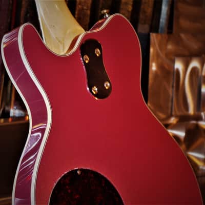 Mosrite Bluesbender 500 1972 Burgundy Mist Metallic. Rejuvenated. Rare. One of a kind. TV Jones pup image 20