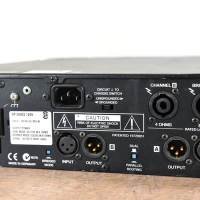 Electro-Voice (EV) CP3000S 2-Channel Power Amplifier CG006E7 image 7