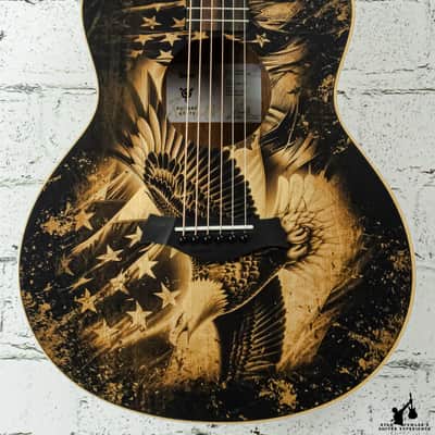 Taylor Guitars 4 Vets GS Mini Americana Special Edition w/ bag image 1