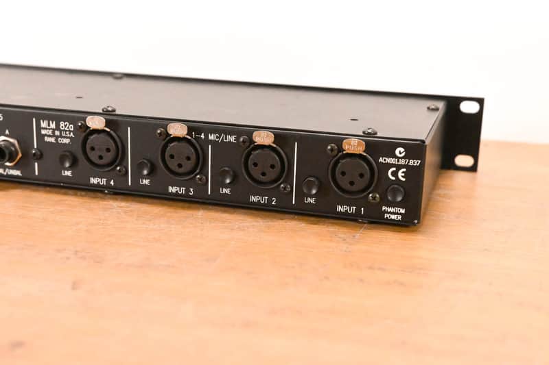 Rane MLM82A 8-Channel Mic/Line Mixer (NO POWER SUPPLY) CG01XVG
