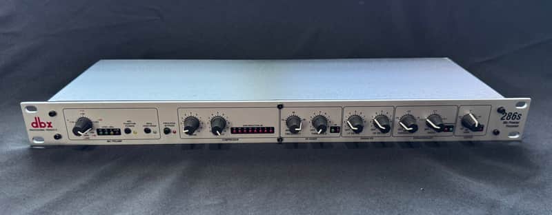 dbx 286s Microphone Preamp Processor 2010s - Silver image 1