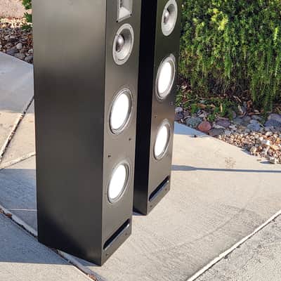 HTD Level THREE Tower Speakers 2001 - Black image 5