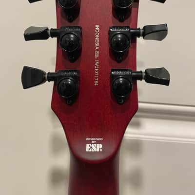 ESP LTD Viper-1000 Evertune 2020 - Present - See Thru Black Cherry image 7