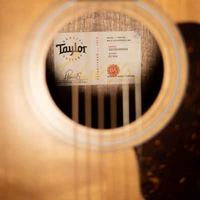 Taylor 214ce Grand Auditorium Acoustic/Electric Guitar with Gig Bag image 14