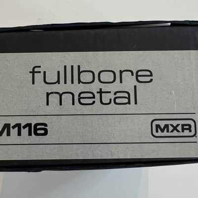 MXR M116 Fullbore Metal New in box w/paperwork. Amazing metal tones. Great for any application. image 3
