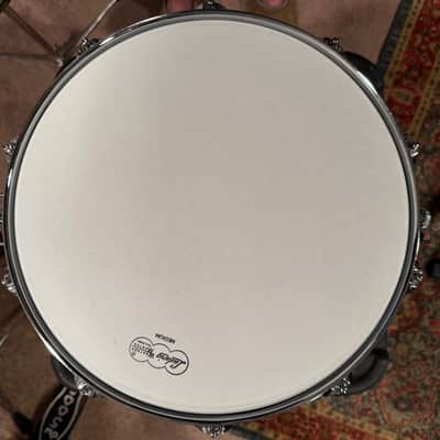 Ludwig LM411 Super-Sensitive 5x14" 10-Lug Aluminum Snare Drum 1985 - 2016 - Chrome-Plated with hard case image 6