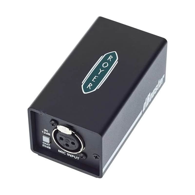 Royer Labs R-DB20 dBooster In-Line Signal Microphone Booster image 1