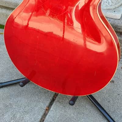 2005 Gibson ES335 Dot Reissue Faded Cherry~Ex Tommie Griggz w OHC~Pro Neck Repair~Player Grade image 8