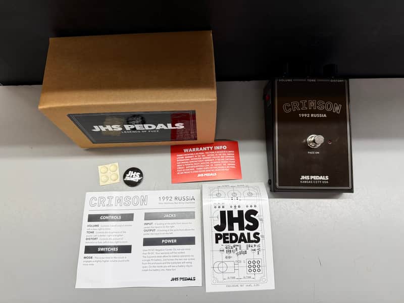 JHS Legends Series Crimson With Box  1992 Russia Fuzz 2020 - 2025 - Black image 1