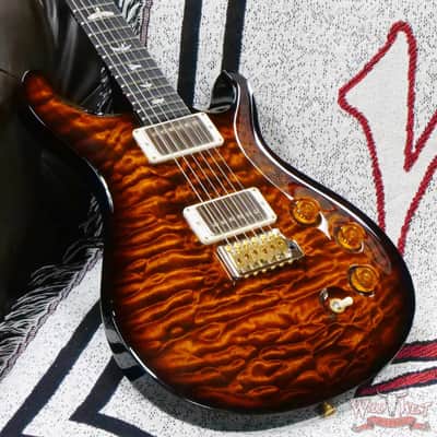 Paul Reed Smith PRS Core 10 Top Quilt Maple Top DGT David Grissom Trem Black Gold Burst image 7
