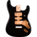 Fender Deluxe Series Stratocaster Alder Body HSH Black - Guitar Part