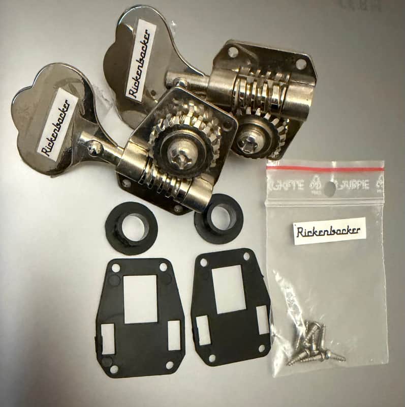 Kluson 538 4001 & 4003 bass tuning heads with plastic spacers and bushings [1L &1R] image 1
