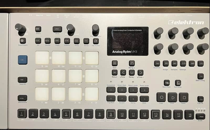 Elektron Analog Rytm MkII 2010s - Gray image 1