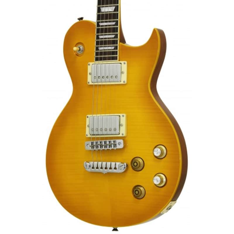 Aria PE 350 PG Carved Top, Set Neck Electric Guitar, New image 1