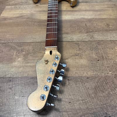 Custom Gold Finish Stratocaster + Fender Bag & Strap image 7