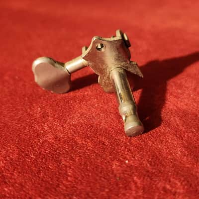 Vintage '20s/'30s Grover Open Back 3+3 Sta-Tite Tuning Machine Heads Nickel image 8