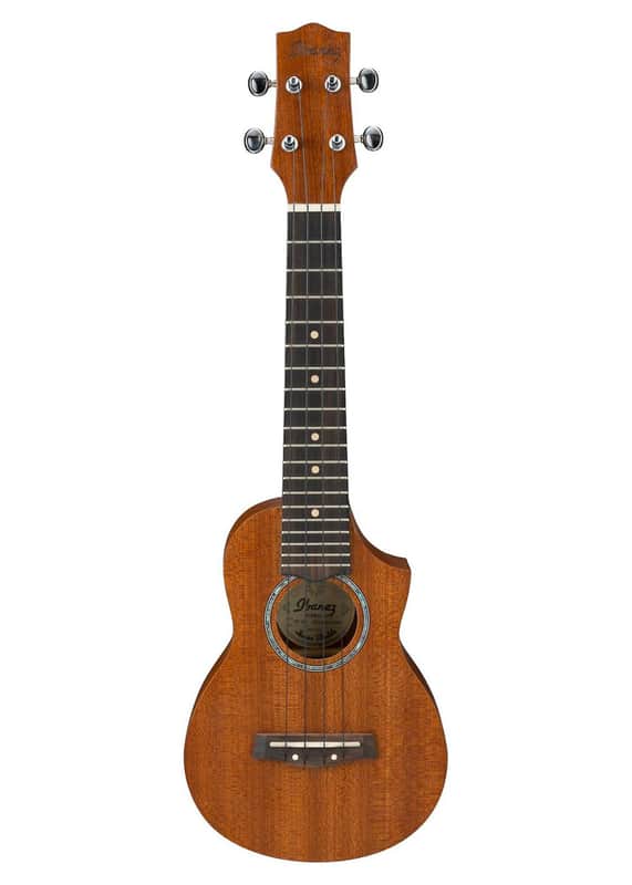 Ibanez UEWS5 Soprano Ukulele Open Pore Natural image 1