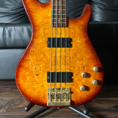 Dean Jeff Berlin Player Signature Bass Mid-2010 - Trans Braziliaburst image 2