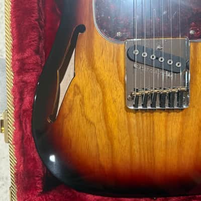 G&L ASAT Classic Bluesboy Semi-Hollow - Sunburst image 4