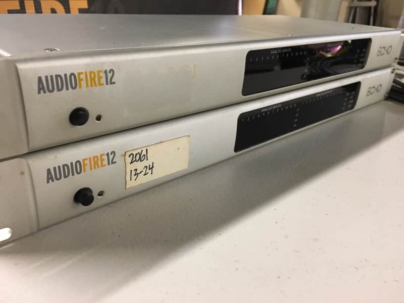 Echo Audiofire 12, Pair, 24 channels in total image 1