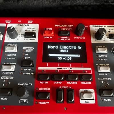 Nord Electro 6D SW61 Semi-Weighted 61-Key Digital Piano w/ bag image 4