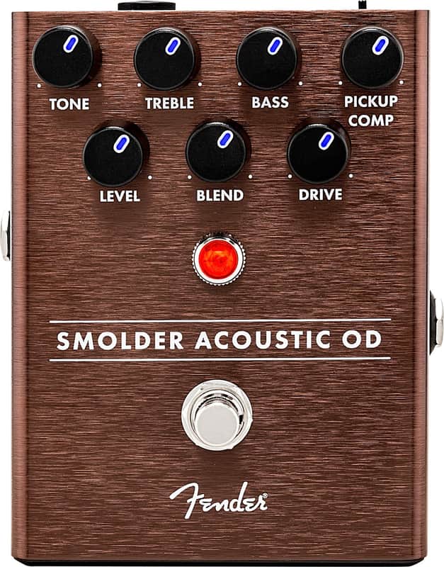 Fender Smolder Acoustic Overdrive Acoustic Effects Pedal image 1