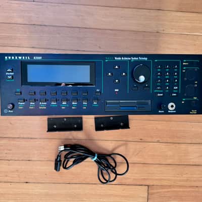 MAX’d out Kurzweil K2500R w/ 2GB HD, 128mb RAM, Max PRAM, stereo piano ROM and orchestral ROM, fully working, no issues.