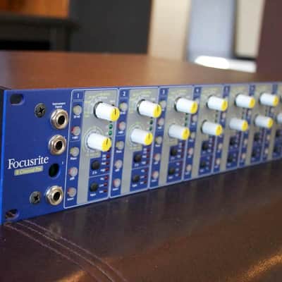 Focusrite ISA828 8-Channel Transformer Balanced Neve Mic Preamps image 1