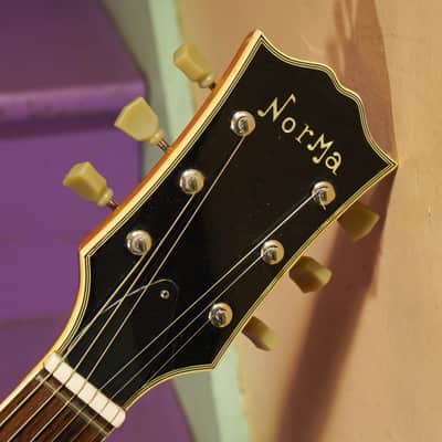1960s Teisco-made Norma EG-673 Split-Coil Hollowbody Electric Guitar (VIDEO! Ready to Go) image 3