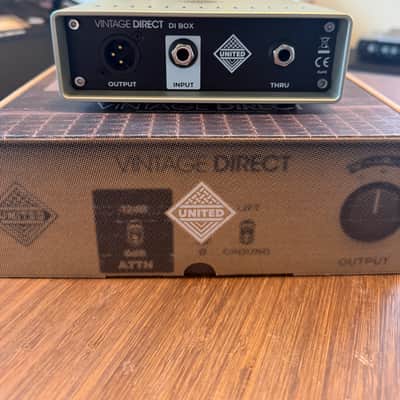 United Studio Technologies Vintage Direct Box 2024 - Silver image 2