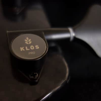 KLOS Apollo IV Custom Bass - Mahogany body / Figured Maple top - Black Transparent Finish - Carbon Fiber neck - 9.0 pounds image 9