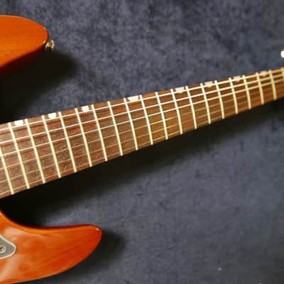 Dan Armstrong 341 London Series Sliding Pickup "London Woody" 1974 Mahagony - Bowie Model image 7