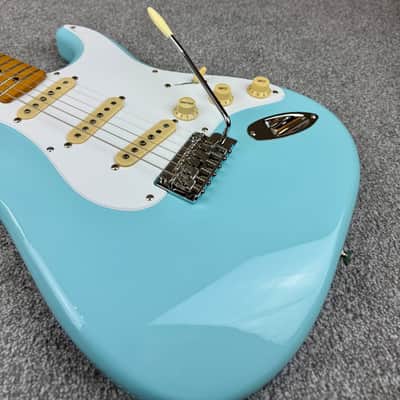 Fender Vintera '50s Stratocaster Modified - Daphne Blue image 7