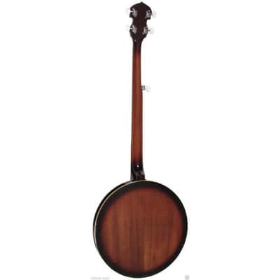 Oscar Schmidt OB5 Blue Grass Remo Head Mahogany Back Nato Neck Wood 5-String Resonator Banjo image 6