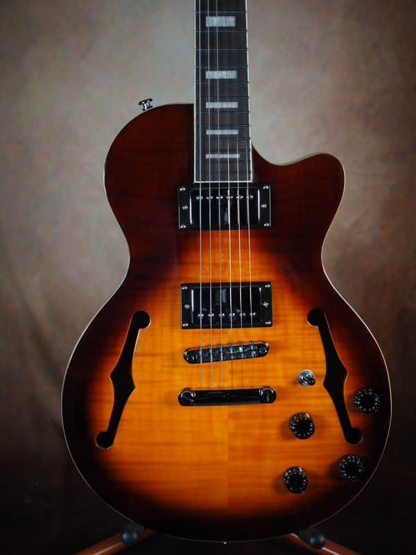 Firefly Aerosonic FFLPS Les Paul style - Red Tobacco Sunburst image 1