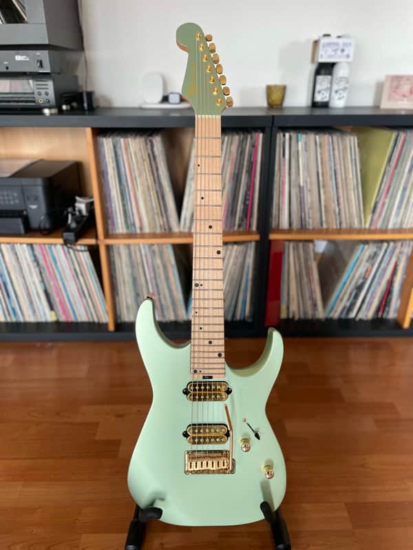 Charvel Angel Vivaldi Signature DK24-7 NOVA Satin Sage Green image 1