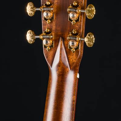 Huss and Dalton D-45 Premium Figured Koa with Paua Pearl Custom NEW image 23