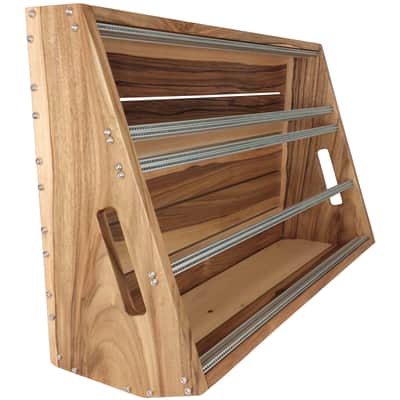 10U / 144hp Eurorack case EVA • Rails + Threaded strips / Walnut / Unpowered image 6