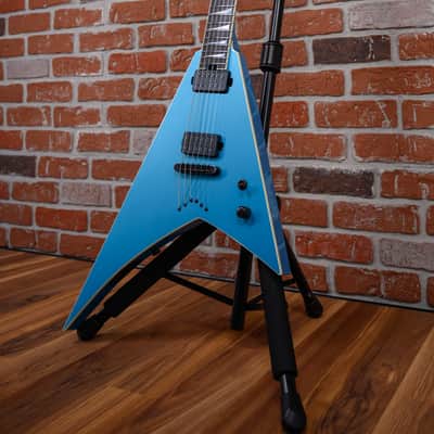 Jackson USA Custom Shop RR1 Rhoads Slab Top Blue Frost Nitro Relic Studio 2025 w/OHSC image 6