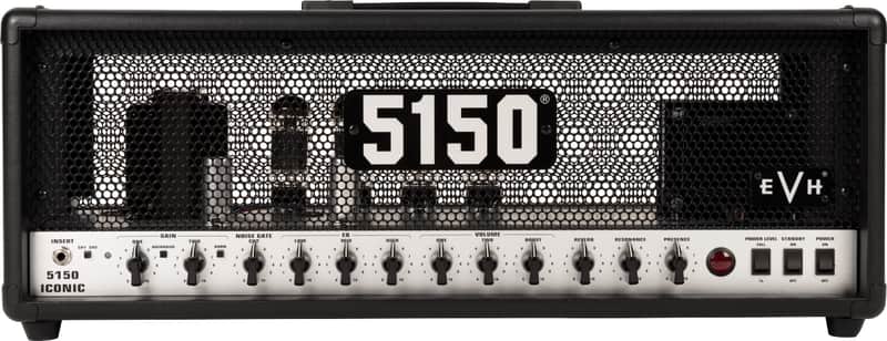 EVH 5150 Iconic Series 80W Head Black image 1