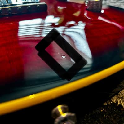 Fender Special Edition Custom Telecaster FMT HH 2003 - Black Cherry Sunburst image 12