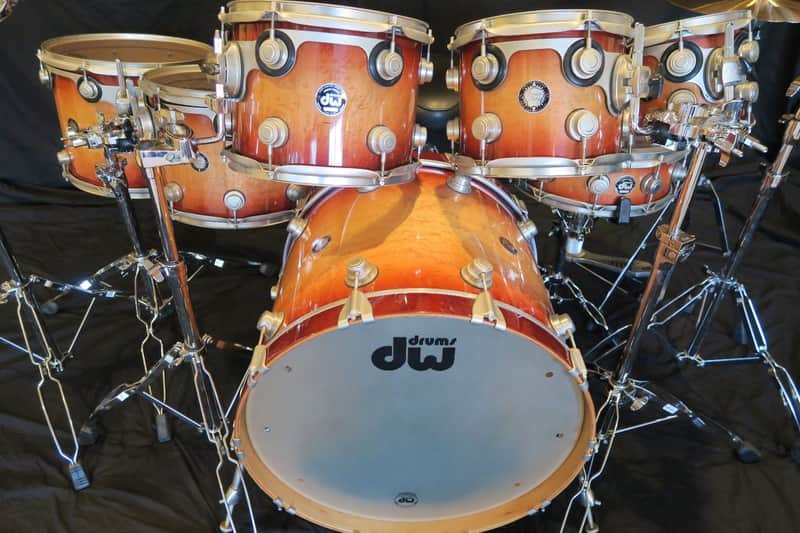 DW DRUM WORKSHOP TIMELESS TIMBER MAPLE DRUMS 8 10 12 14 16 22 w/ SNARE #20/100 image 1