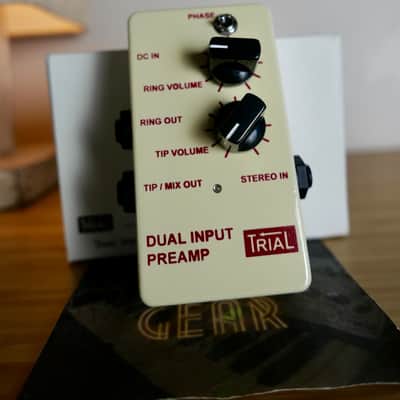TRIAL Dual Input Preamp Made In Japan (Brand New Open Box) image 1