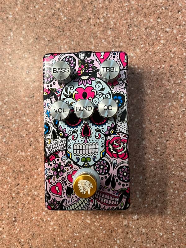 Flattley Guitar Pedals Bass Chief 2021 - Present - Sugar Skulls image 1