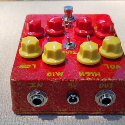 Immagine Handpainted N.E.W. Bass Overdrive effects pedal - 4