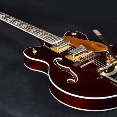 Gretsch G5422TG Electromatic Double Cutaway Hollow Body with Bigsby, Gold Hardware Walnut Stain image 4