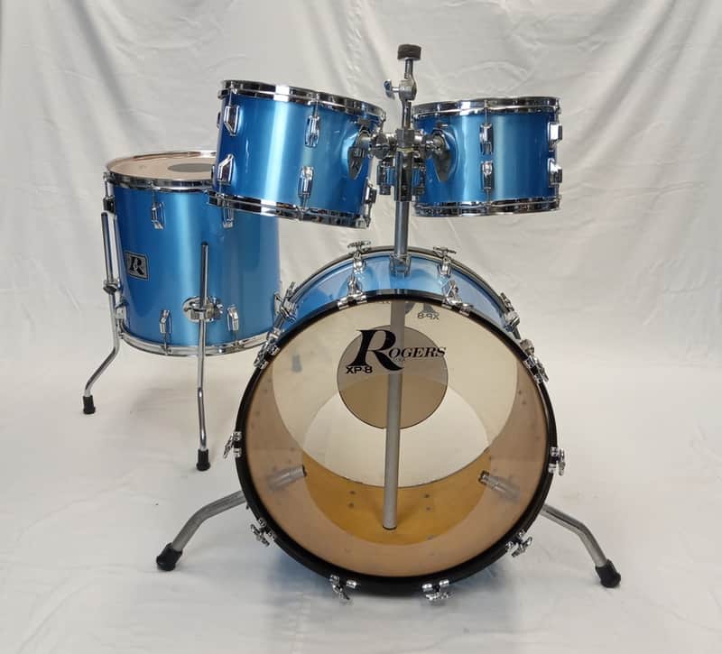 Rogers 1970s XP8 Londoner 5 Shell Pack in Blue Mist – 22″,12″,13″ & 16″ image 1