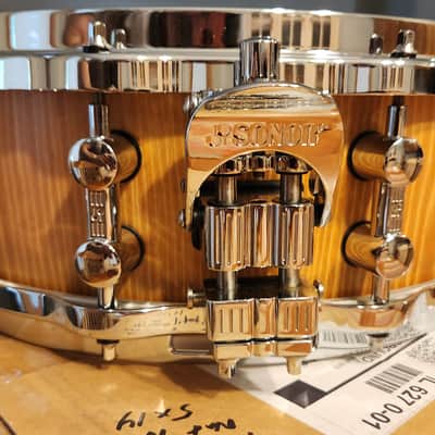 Sonor Prolite 14x5 Snare Drum PL-1405SDW - Natural Semi-Gloss! image 6