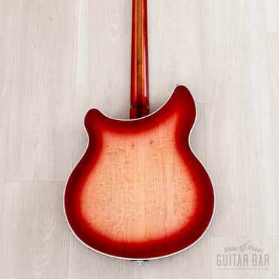 2000 Rickenbacker 360/12CW Carl Wilson Signature 12-String Fireglo, 370/12 Conversion, Near-Mint w/ Case, COA, Tags image 3