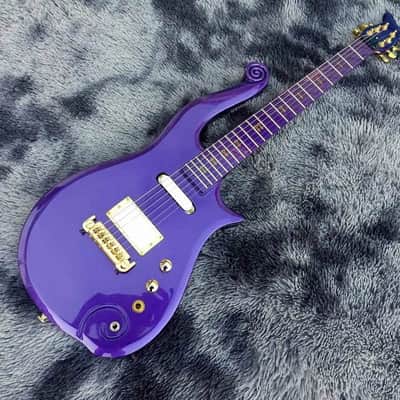 Custom Made Prince Cloud Guitar in Purple